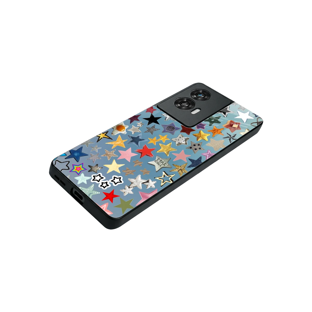 Celestial Glow stylish phone case for motorola edge 50 fusion | glossy glass and slim fit