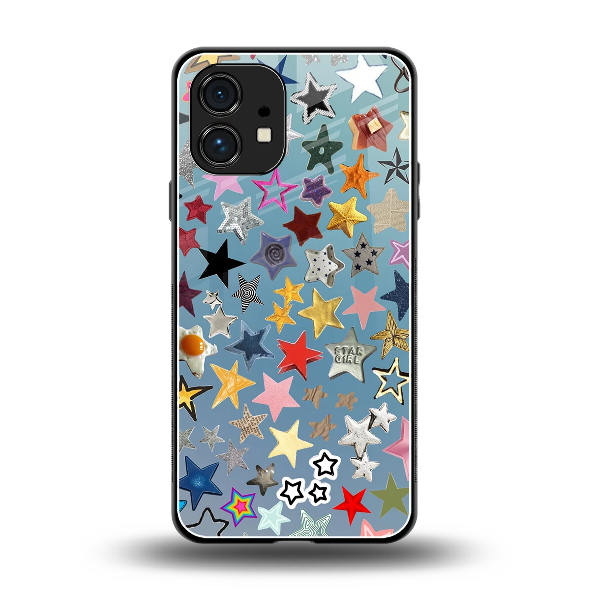 Celestial Glow back phone cover | glass case for nothing phone 1