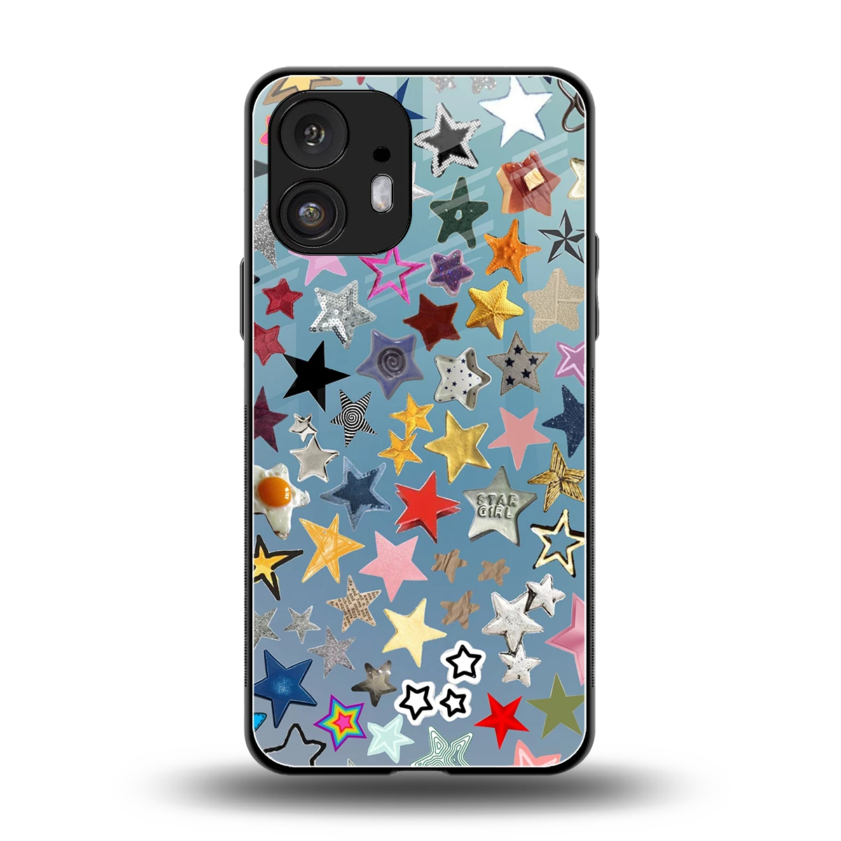 Celestial Glow back phone cover | glass case for nothing phone 2