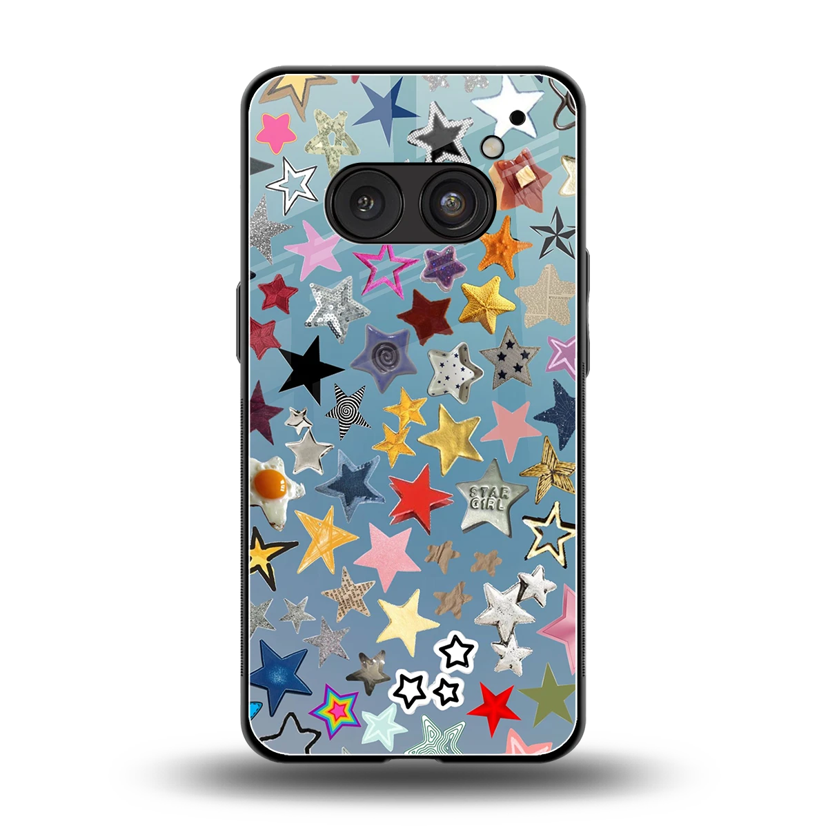 Celestial Glow back phone cover | glass case for nothing phone 2a