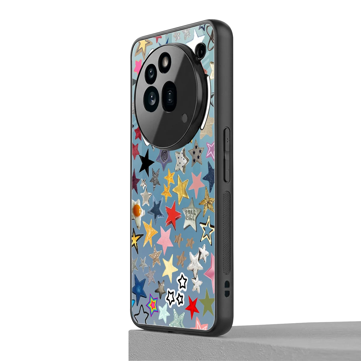 Celestial Glow nothing phone 3a pro mobile cover | shockproof glass phone case
