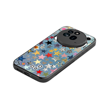 Celestial Glow stylish phone case for nothing phone 3a pro | glossy glass and slim fit