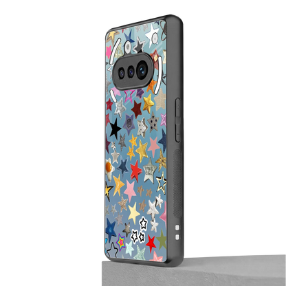 Celestial Glow nothing phone 3a mobile cover | shockproof glass phone case