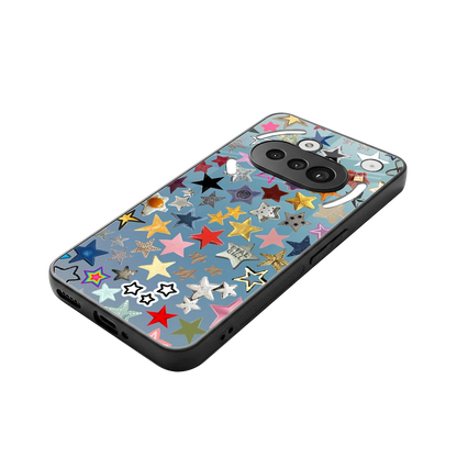 Celestial Glow stylish phone case for nothing phone 3a | glossy glass and slim fit