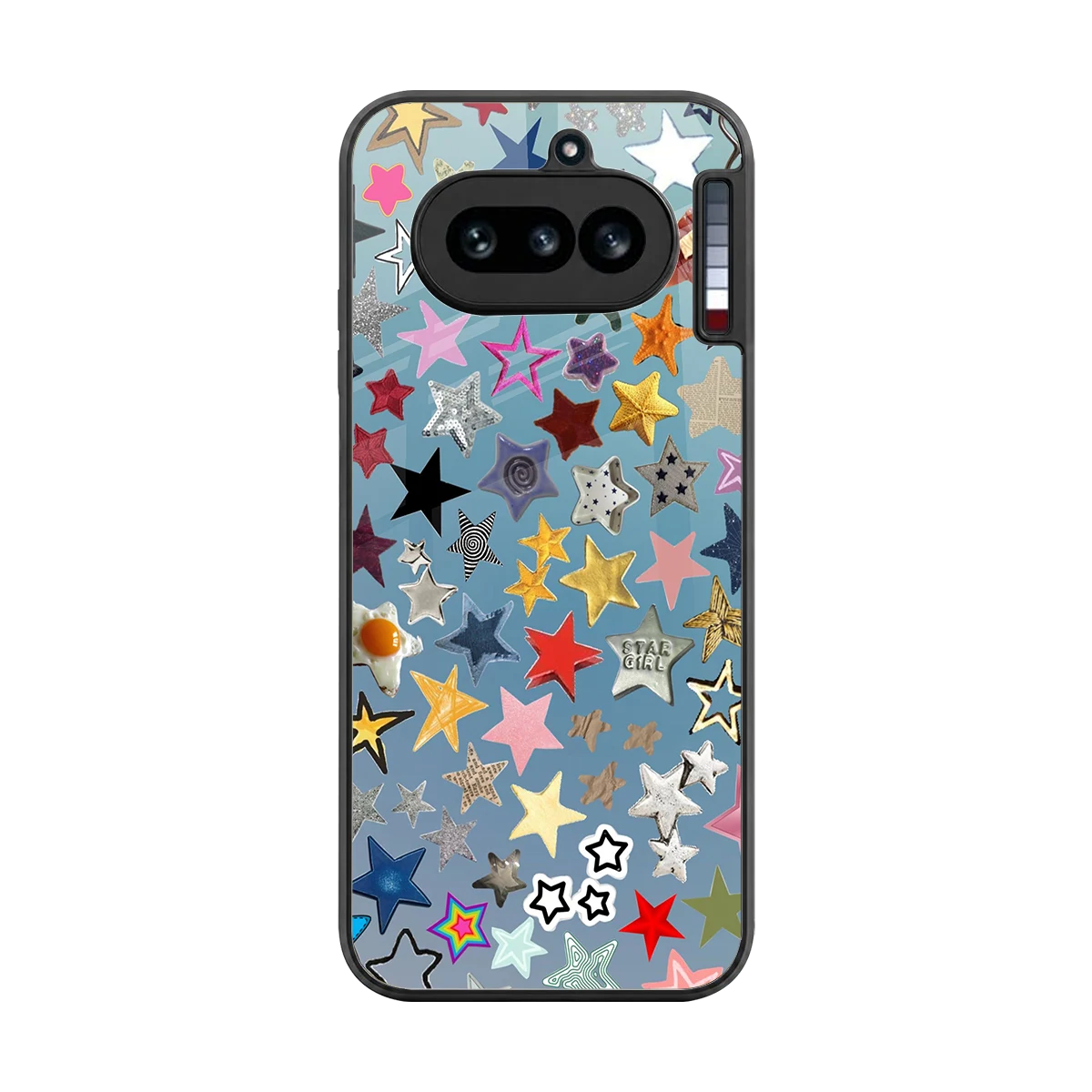 Celestial Glow back phone cover | glass case for nothing phone 4a