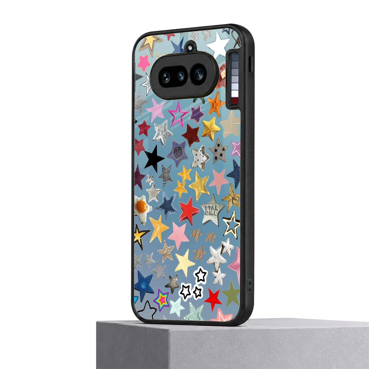 Celestial Glow nothing phone 4a mobile cover | shockproof glass phone case