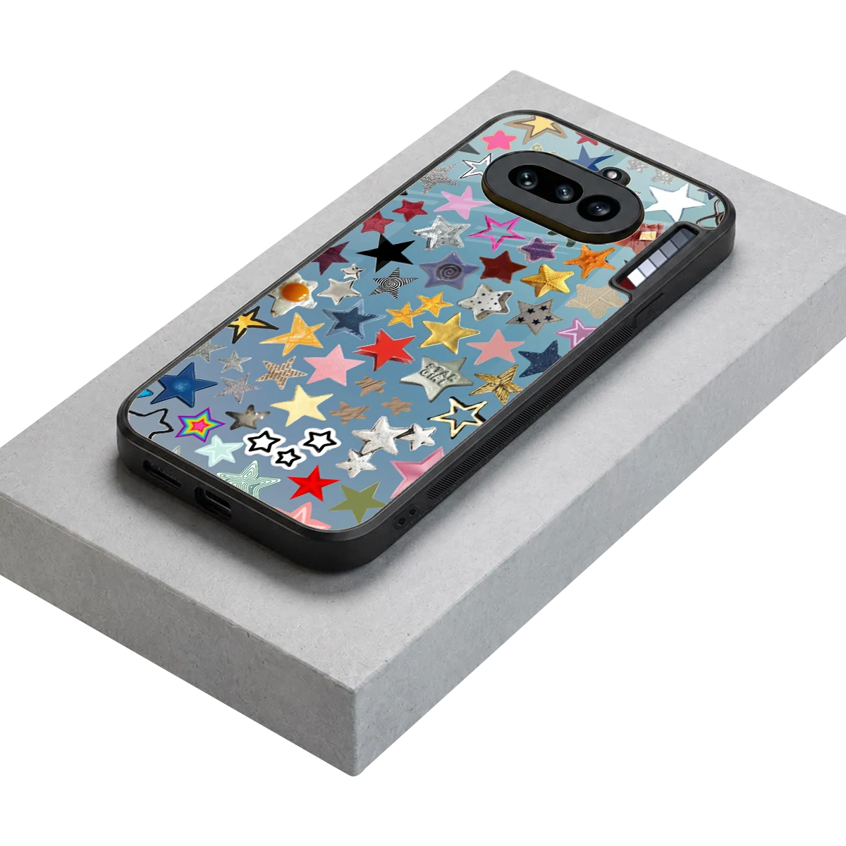 Celestial Glow stylish phone case for nothing phone 4a | glossy glass and slim fit