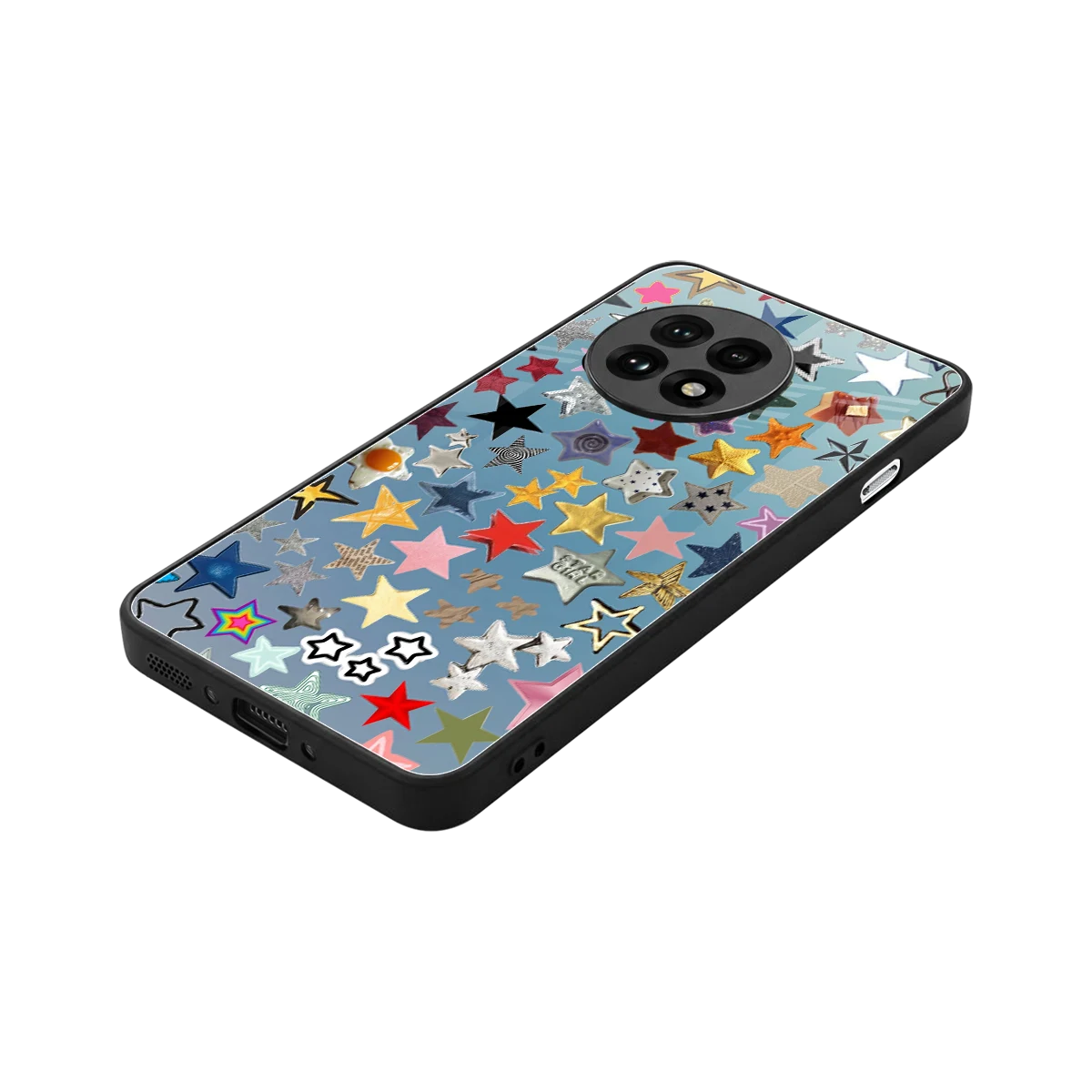 Celestial Glow stylish phone case for oneplus 13r | glossy glass and slim fit