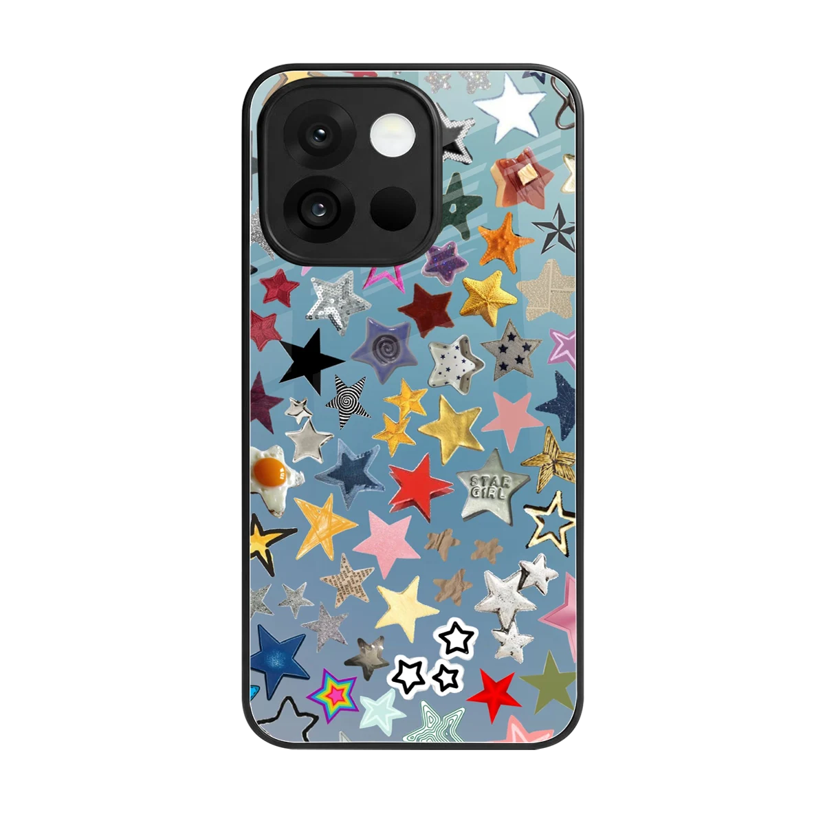Celestial Glow back phone cover | glass case for oneplus 13s