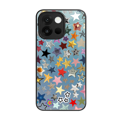 Celestial Glow back phone cover | glass case for oneplus 13s