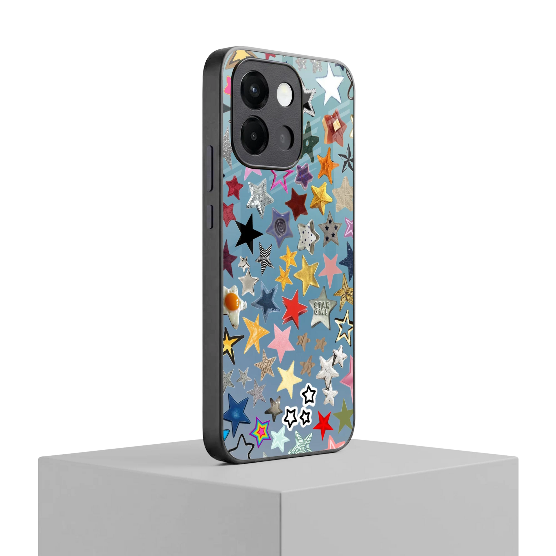Celestial Glow oneplus 13s mobile cover | shockproof glass phone case