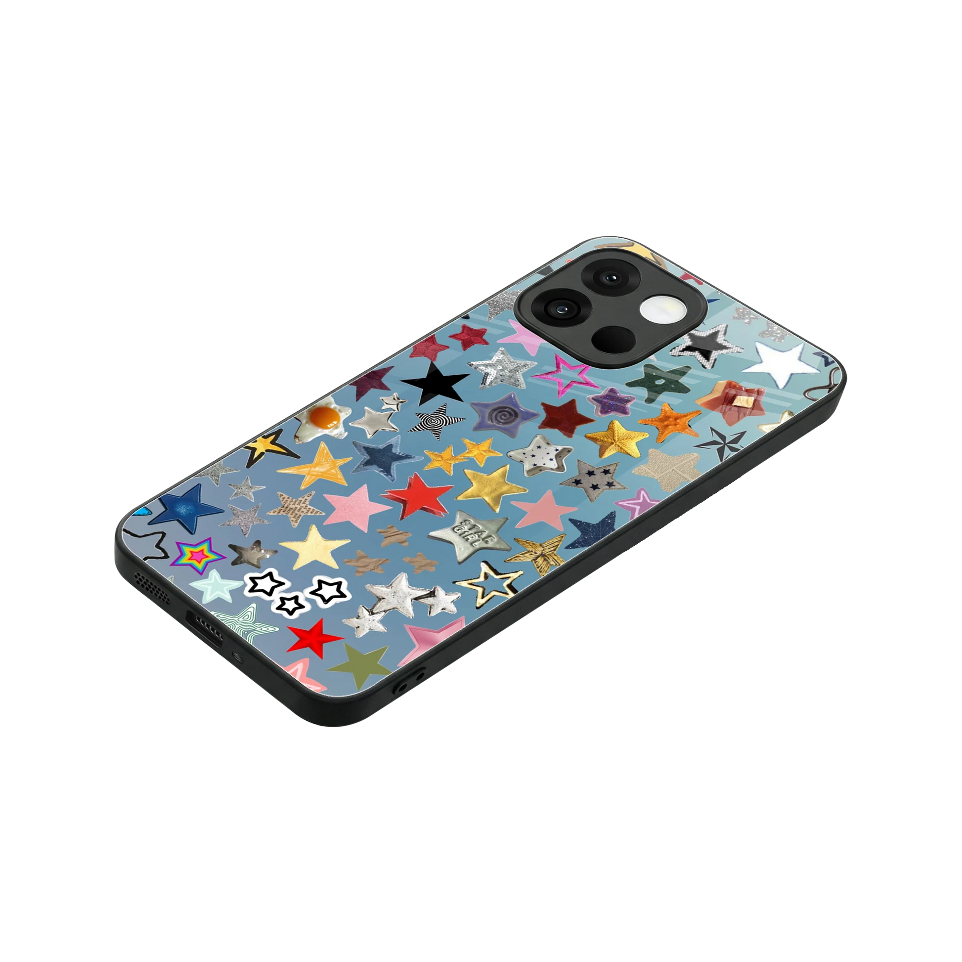 Celestial Glow stylish phone case for oneplus 13s | glossy glass and slim fit