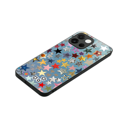 Celestial Glow stylish phone case for oneplus 13s | glossy glass and slim fit