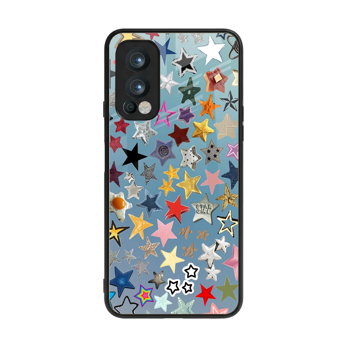 Celestial Glow back phone cover | glass case for oneplus nord 2