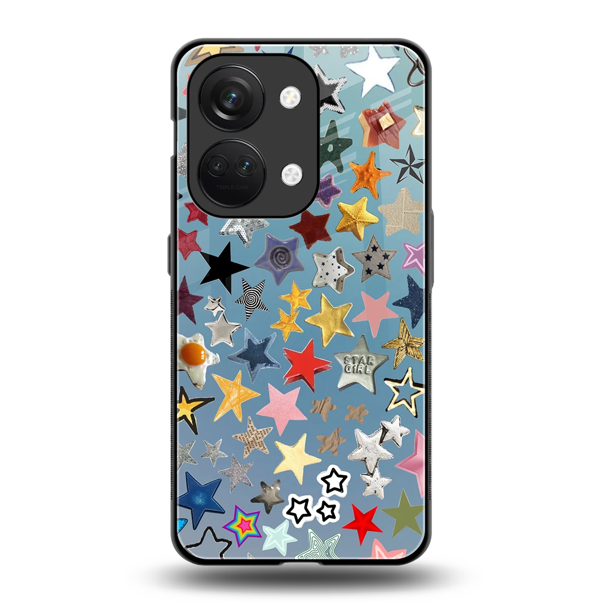 Celestial Glow back phone cover | glass case for oneplus nord 3