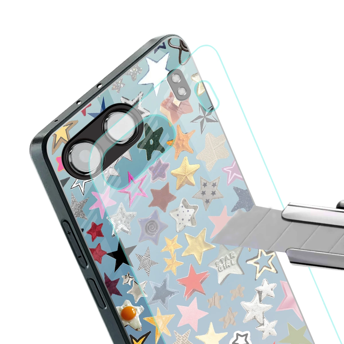 Celestial Glow stylish phone case for oneplus nord 4 | glossy glass and slim fit
