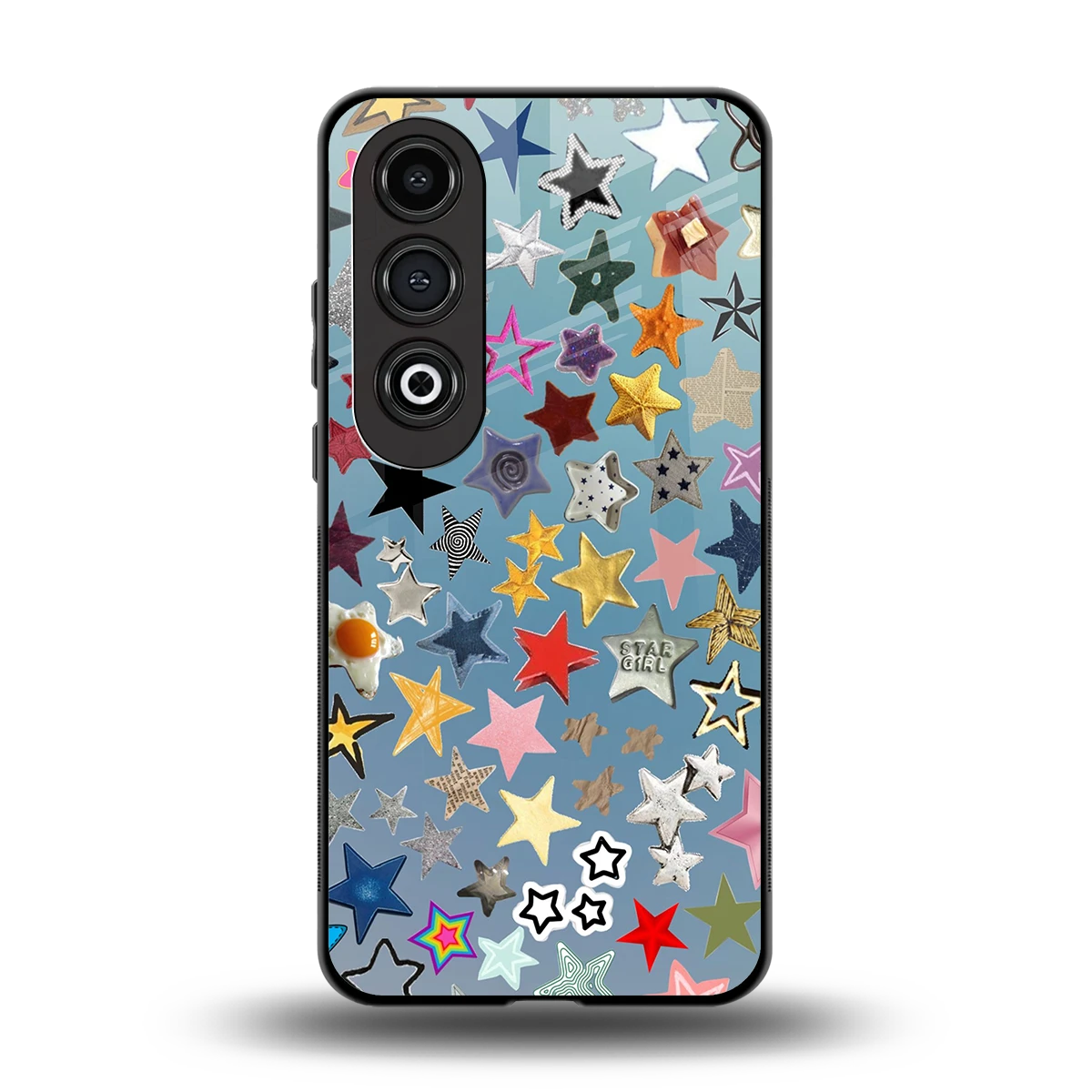 Celestial Glow back phone cover | glass case for oneplus nord ce 4