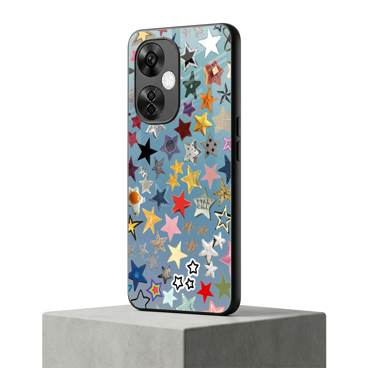 Celestial Glow oneplus nord ce 3 lite mobile cover | shockproof glass phone case