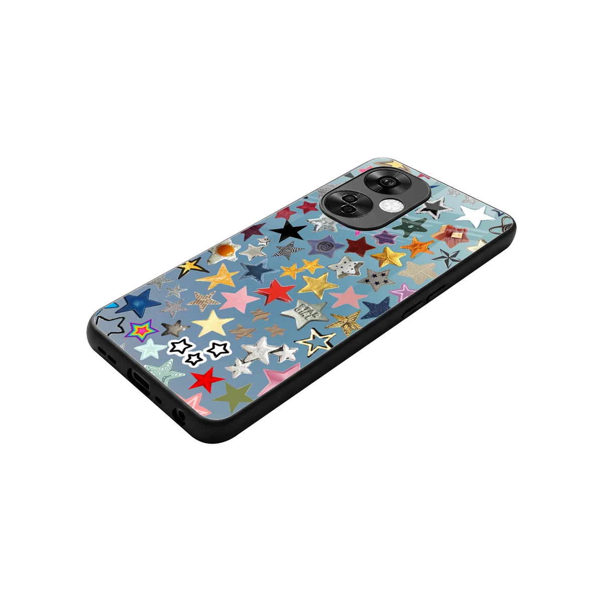 Celestial Glow stylish phone case for oneplus nord ce 3 lite | glossy glass and slim fit