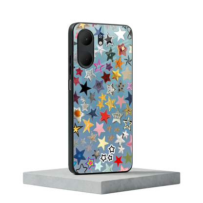 Celestial Glow oppo a5x 5g mobile cover | shockproof glass phone case