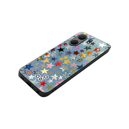 Celestial Glow stylish phone case for oppo a5x 5g | glossy glass and slim fit