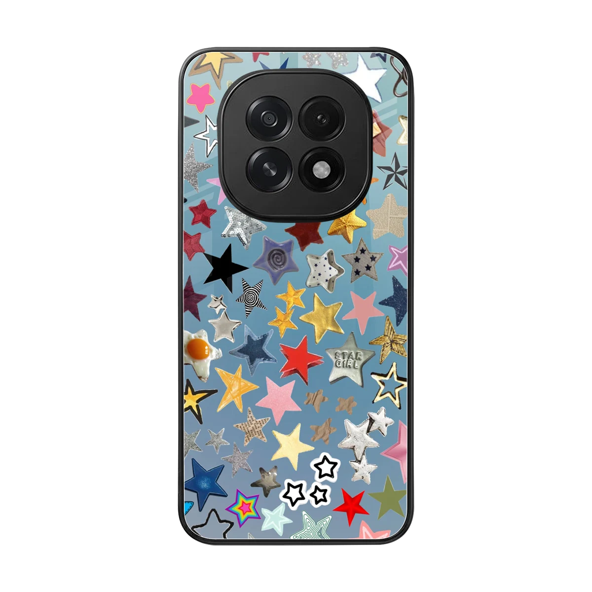 Celestial Glow back phone cover | glass case for oppo f29 5g
