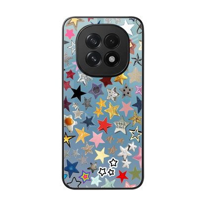 Celestial Glow back phone cover | glass case for oppo f29 5g