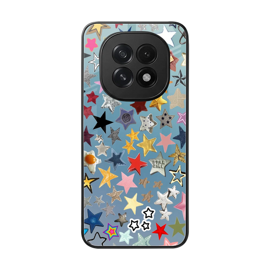 Celestial Glow back phone cover | glass case for oppo f29 5g