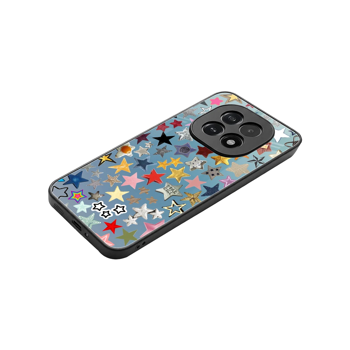 Celestial Glow stylish phone case for oppo f29 5g | glossy glass and slim fit