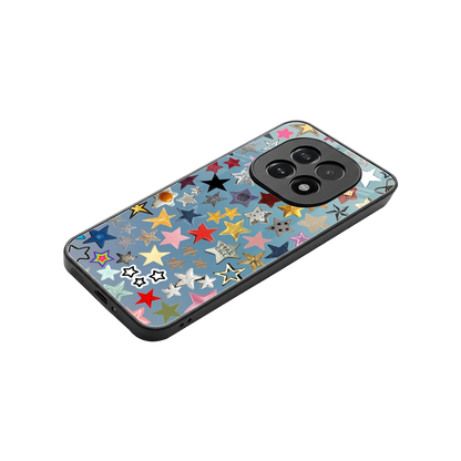 Celestial Glow stylish phone case for oppo f29 5g | glossy glass and slim fit
