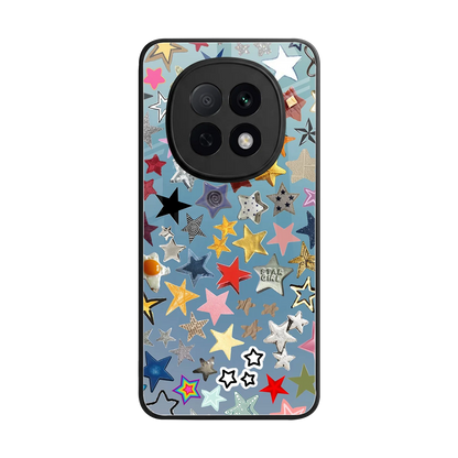 Celestial Glow back phone cover | glass case for oppo f29 pro 5g