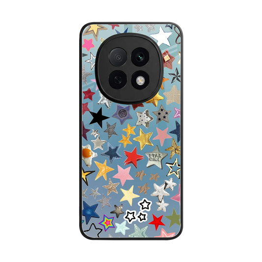 Celestial Glow back phone cover | glass case for oppo f29 pro 5g