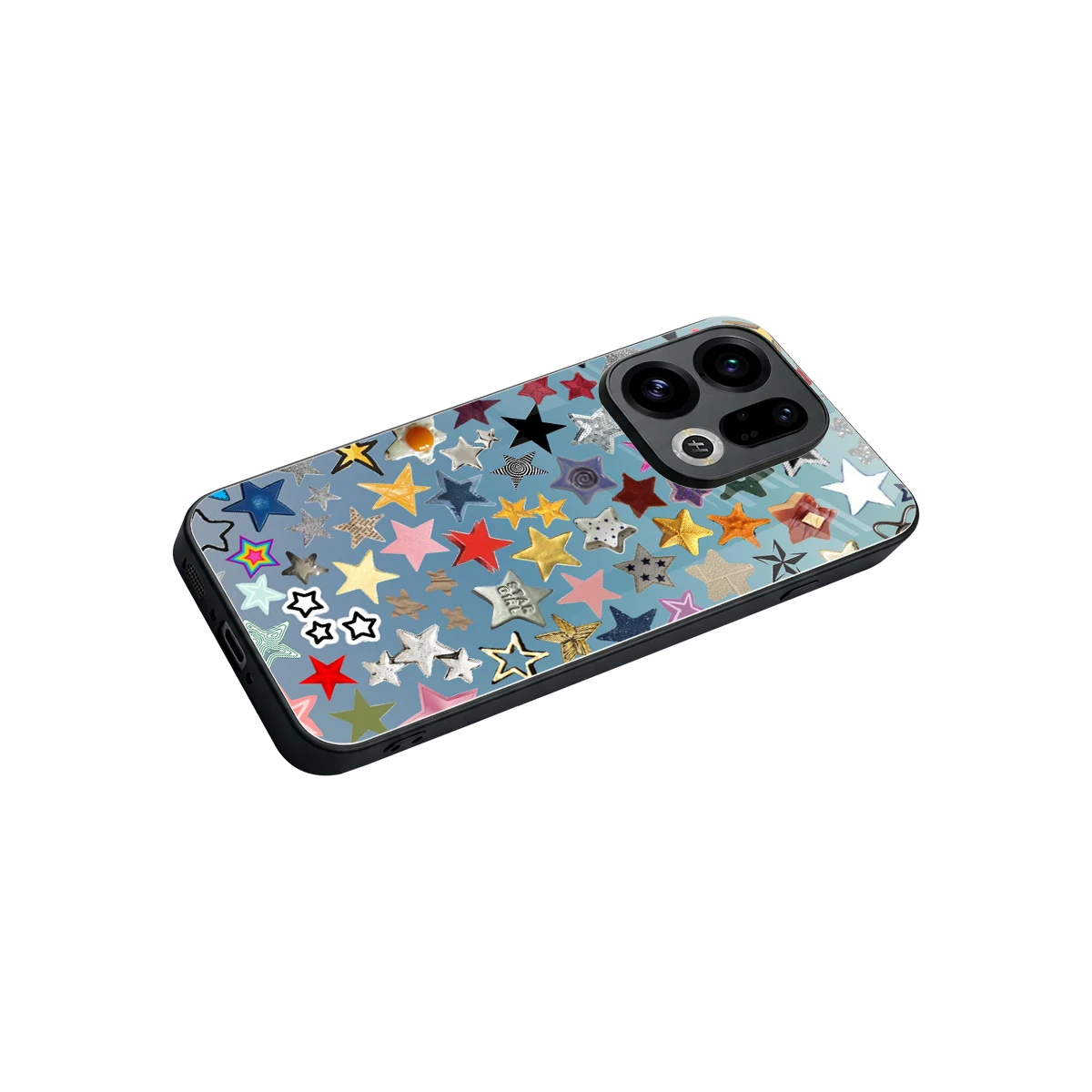 Celestial Glow stylish phone case for oppo find x9 | glossy glass and slim fit