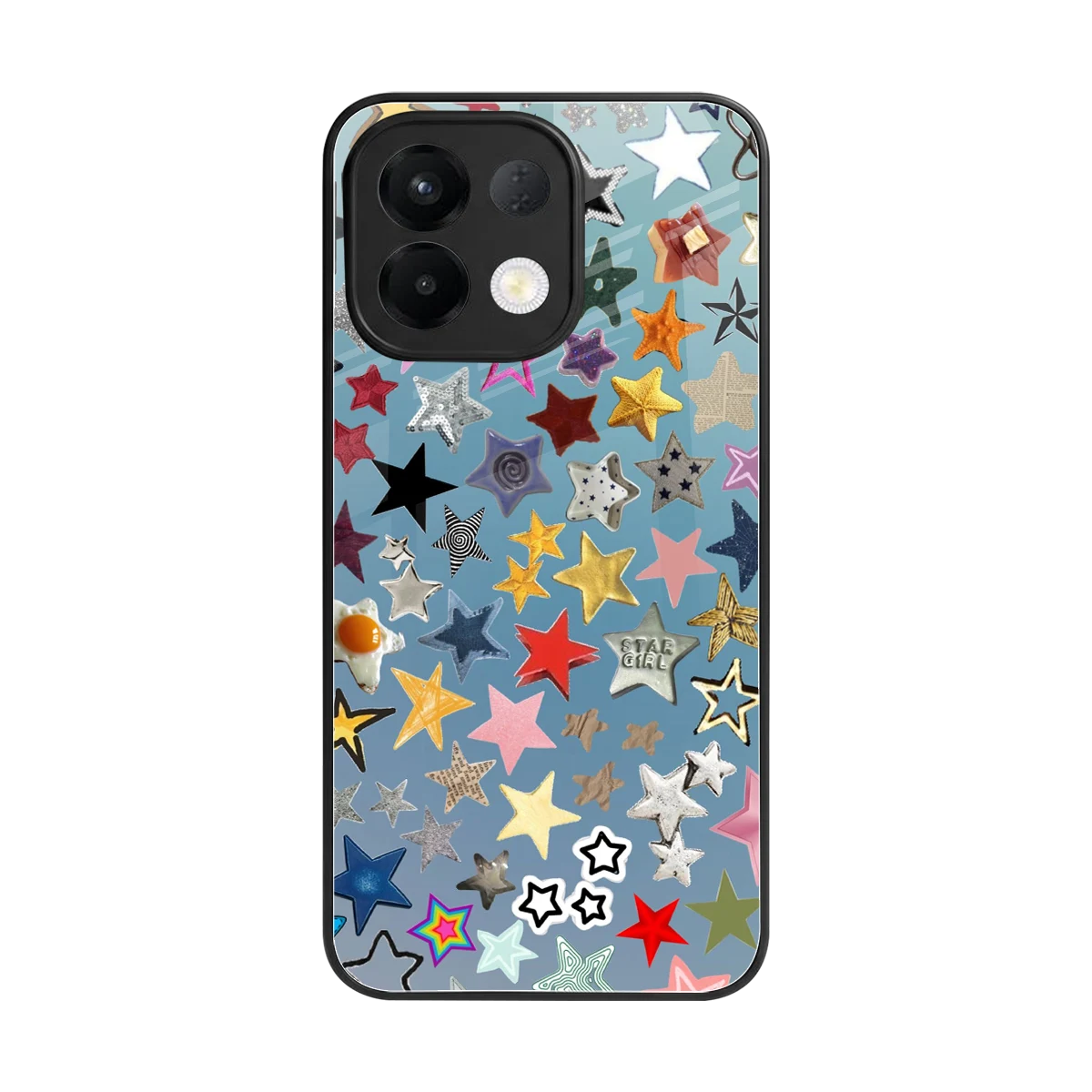 Celestial Glow back phone cover | glass case for oppo k13 5g