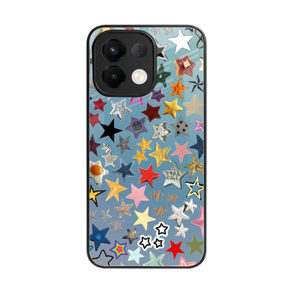 Celestial Glow back phone cover | glass case for oppo k13 5g