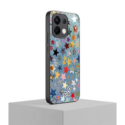 Celestial Glow oppo k13 5g mobile cover | shockproof glass phone case