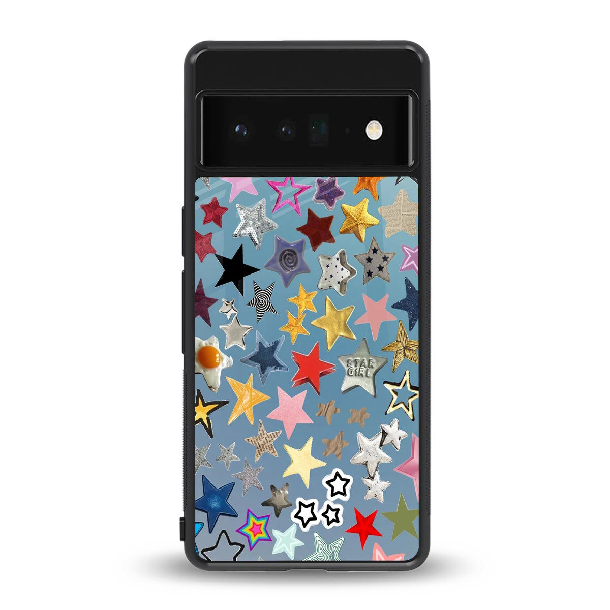 Celestial Glow back phone cover | glass case for google pixel 6 pro