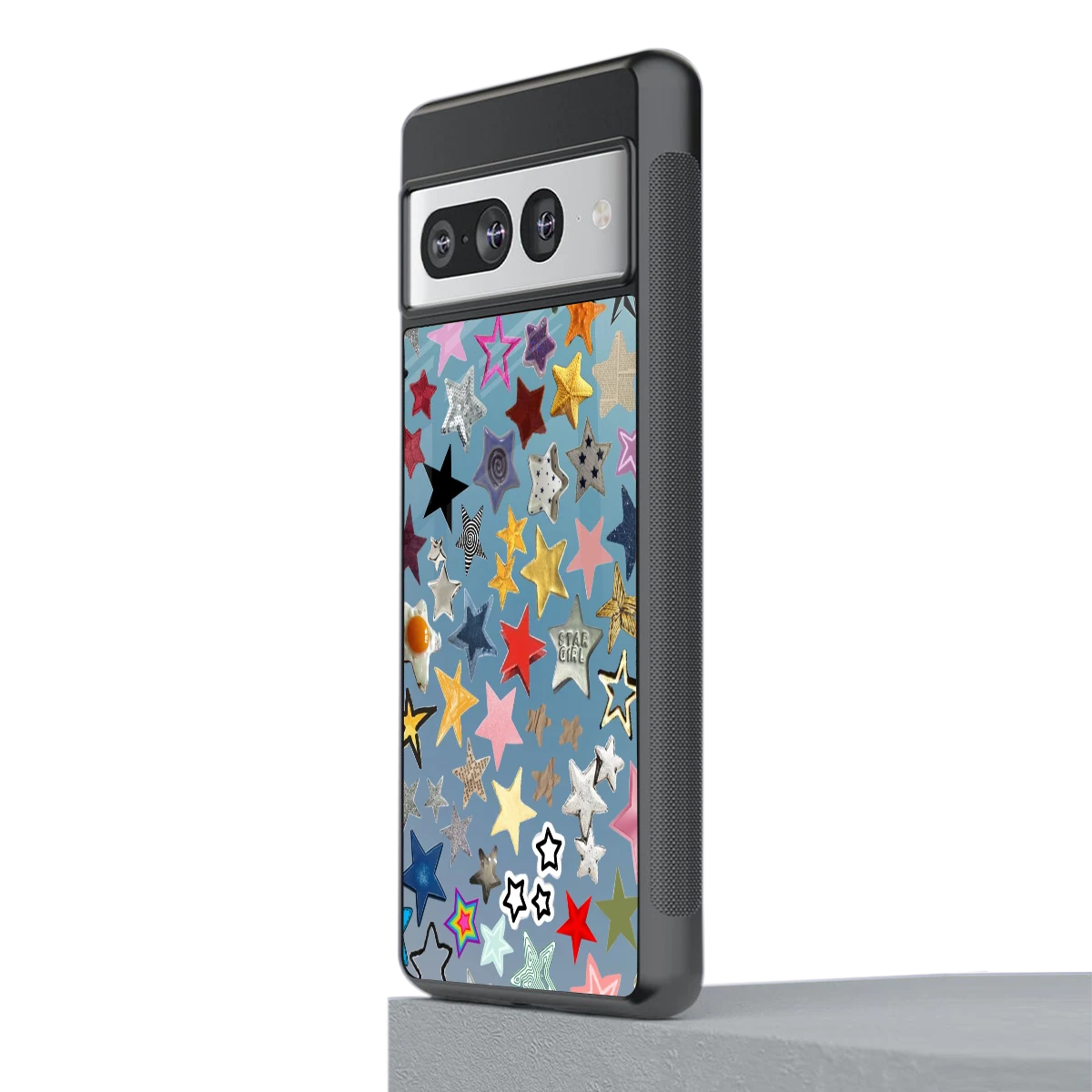 Celestial Glow stylish phone case for google pixel 7 pro | glossy glass and slim fit