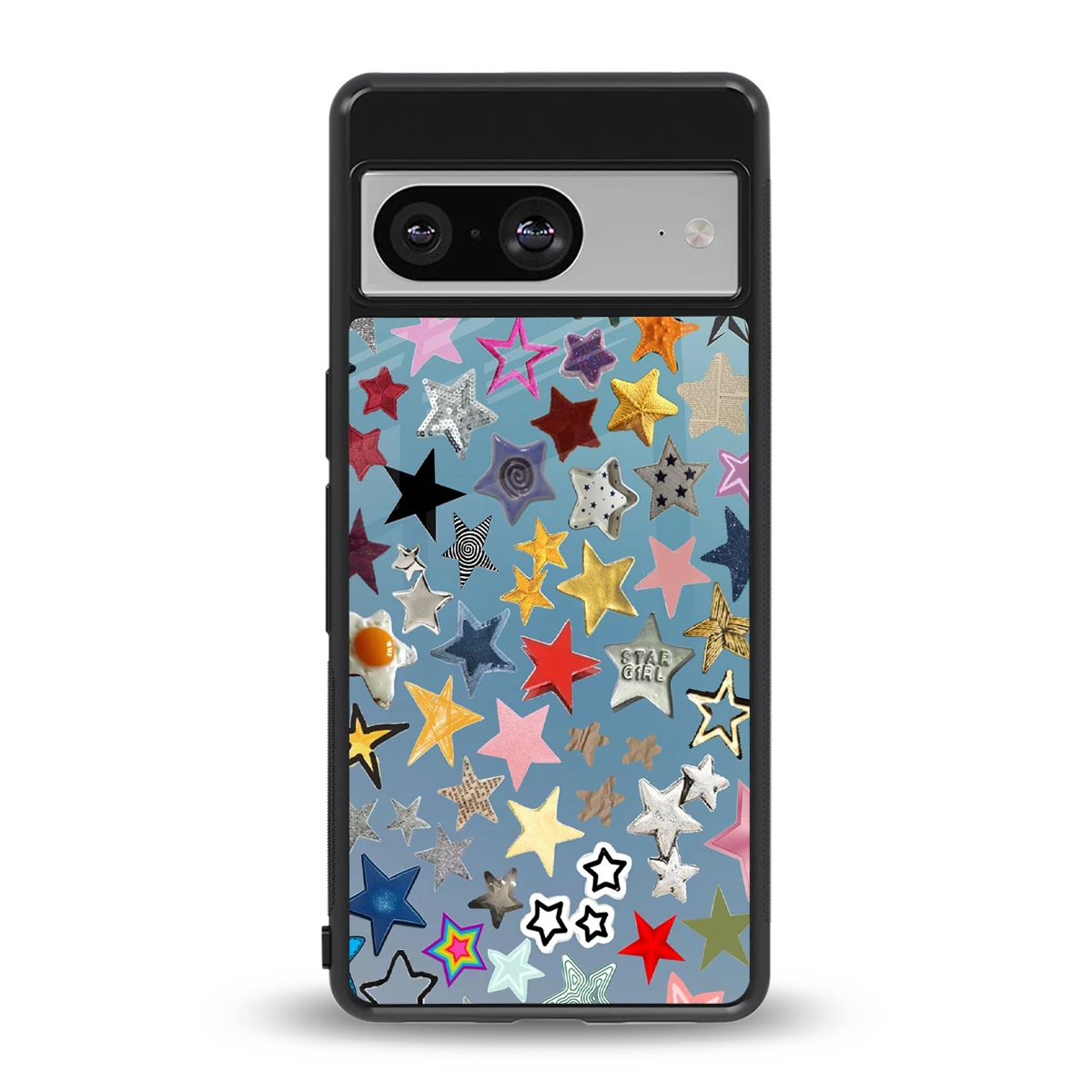 Celestial Glow back phone cover | glass case for google pixel 8
