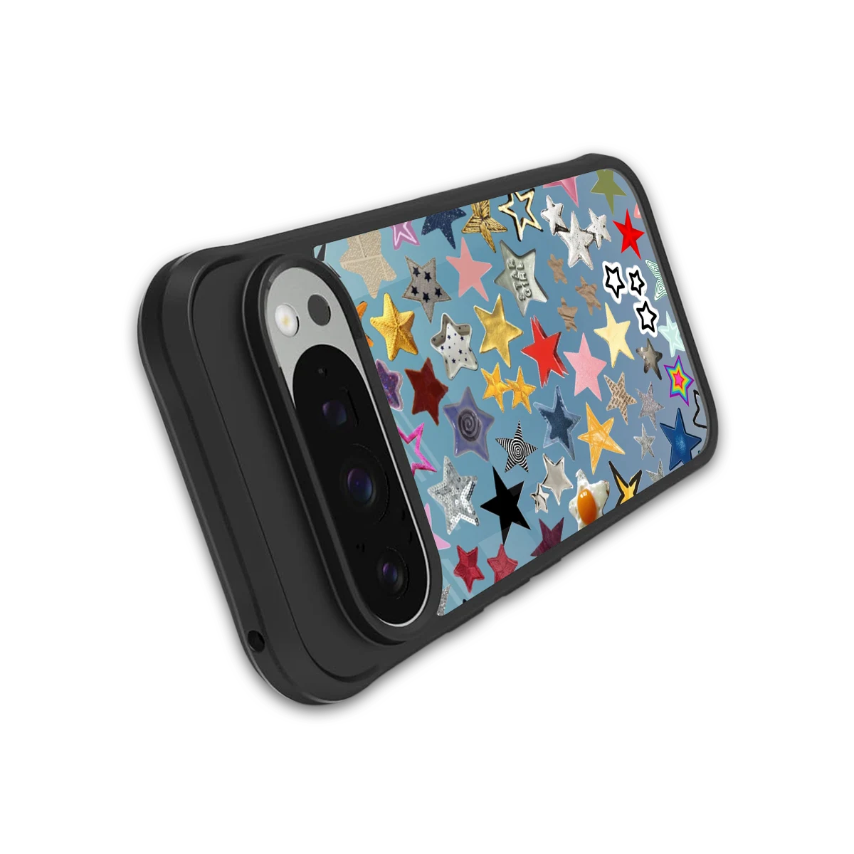 Celestial Glow stylish phone case for google pixel 9 pro xl | glossy glass and slim fit