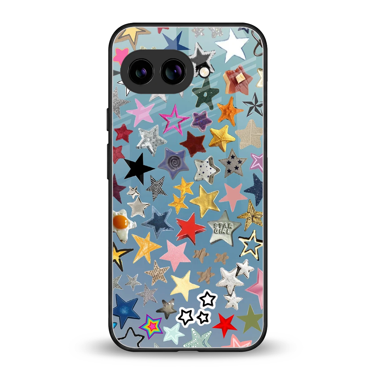 Celestial Glow back phone cover | glass case for google pixel 10a