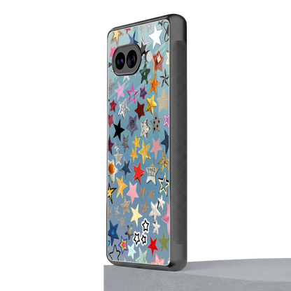 Celestial Glow google pixel 10a mobile cover | shockproof glass phone case