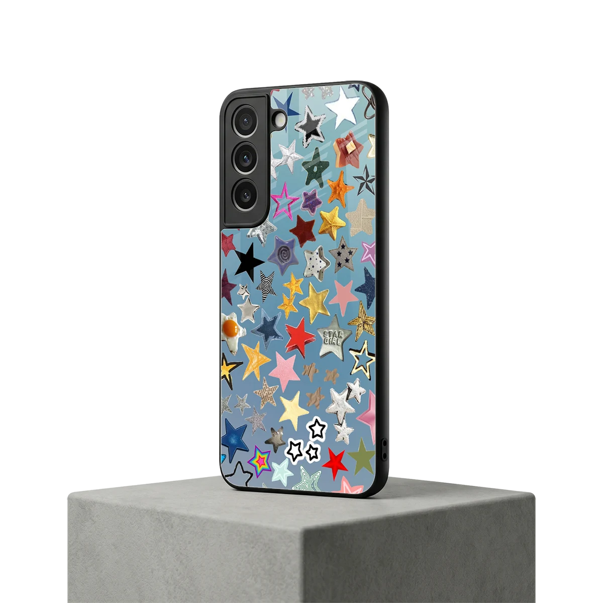 Celestial Glow samsung galaxy s22 mobile cover | shockproof glass phone case