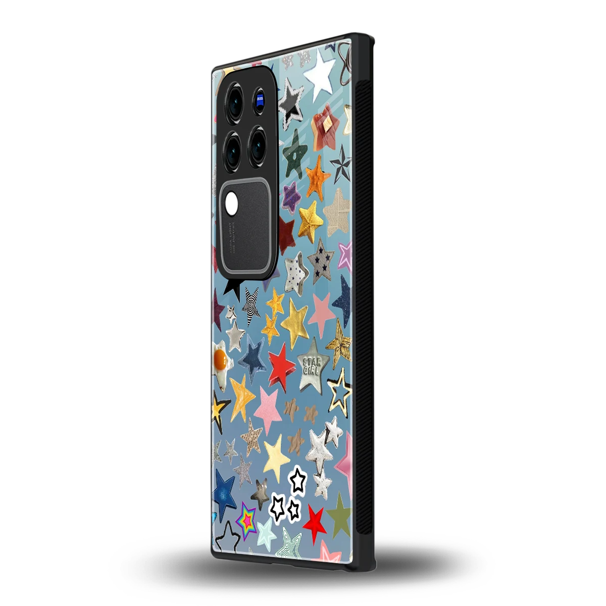 Celestial Glowvivo v30 pro mobile cover | shockproof glass phone case