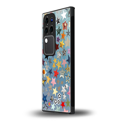 Celestial Glowvivo v30 pro mobile cover | shockproof glass phone case