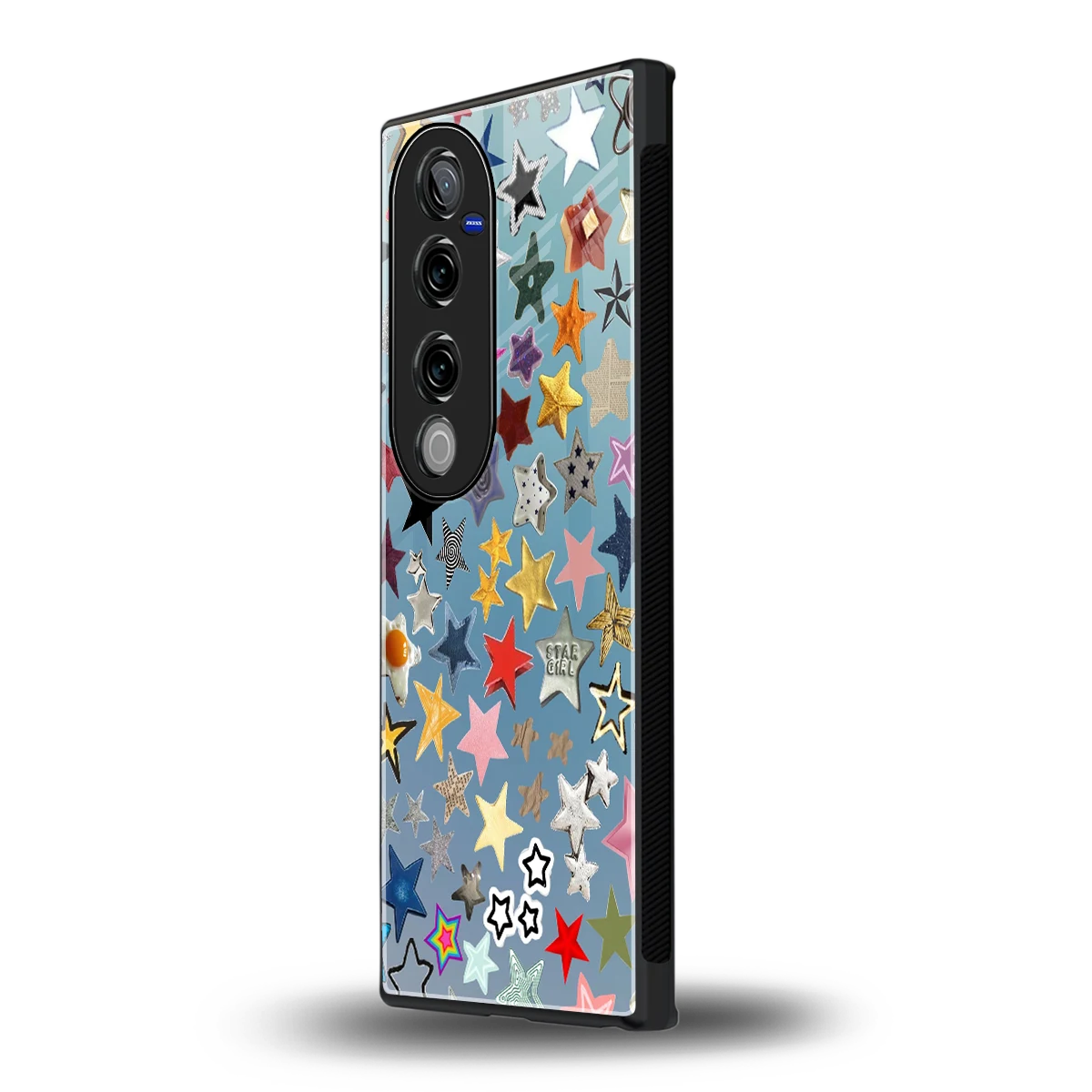 Celestial Glow vivo v40 pro mobile cover | shockproof glass phone case