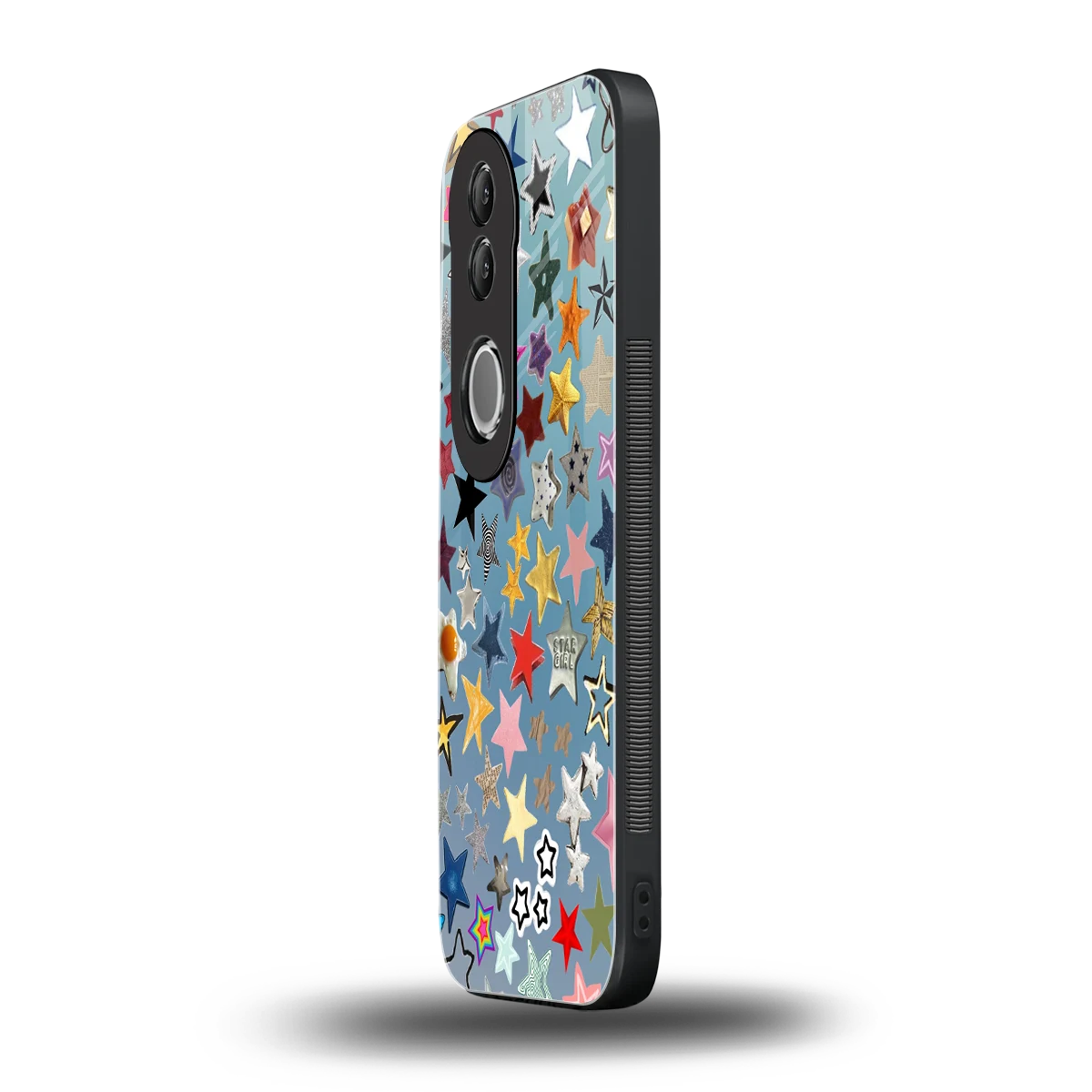 Celestial Glow vivo v50 mobile cover | shockproof glass phone case