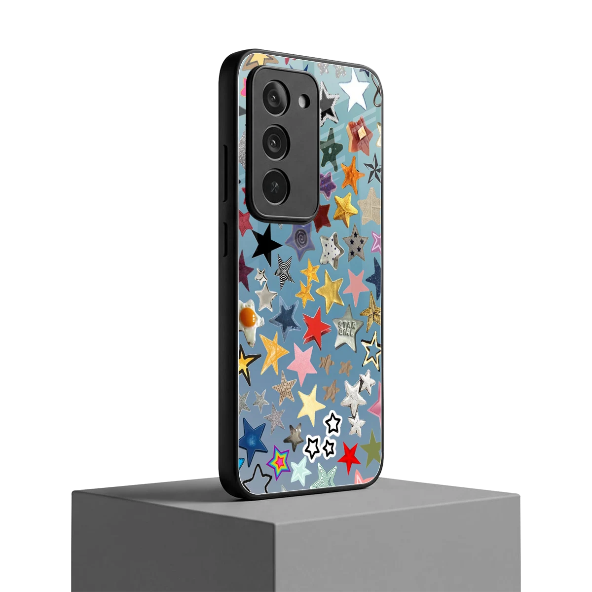 Celestial Glow redmi 15 5g mobile cover | shockproof glass phone case