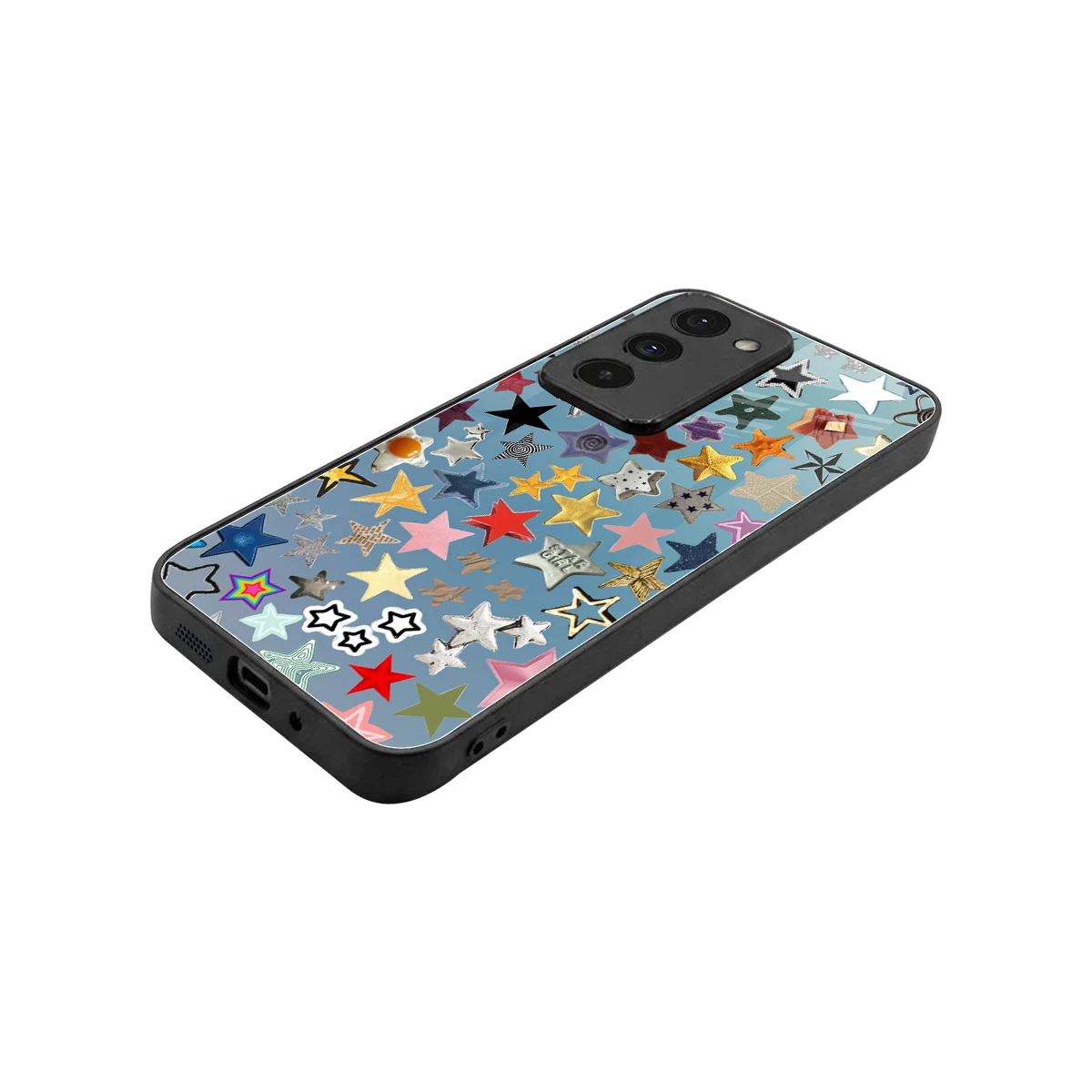 Celestial Glow stylish phone case for redmi 15 5g | glossy glass and slim fit