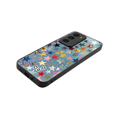 Celestial Glow stylish phone case for redmi 15 5g | glossy glass and slim fit